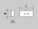 Zeichnung-Stabmagnet-eckig